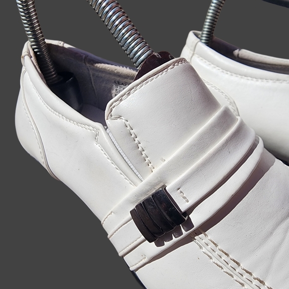 Bonafini Collection Boys/Men White Dress Shoes Size 4.5 - Picture 2 of 12